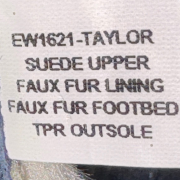 Lamo Navy Winter Boots with Cream Lining - Picture 14 of 14